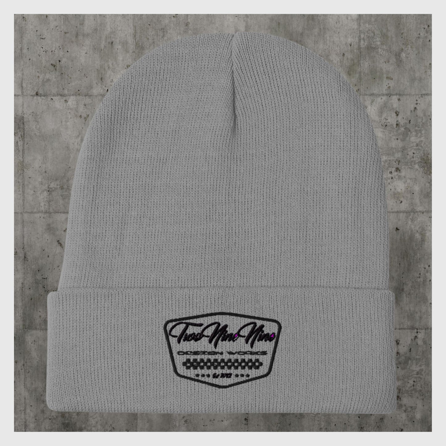 Embroidered Beanie