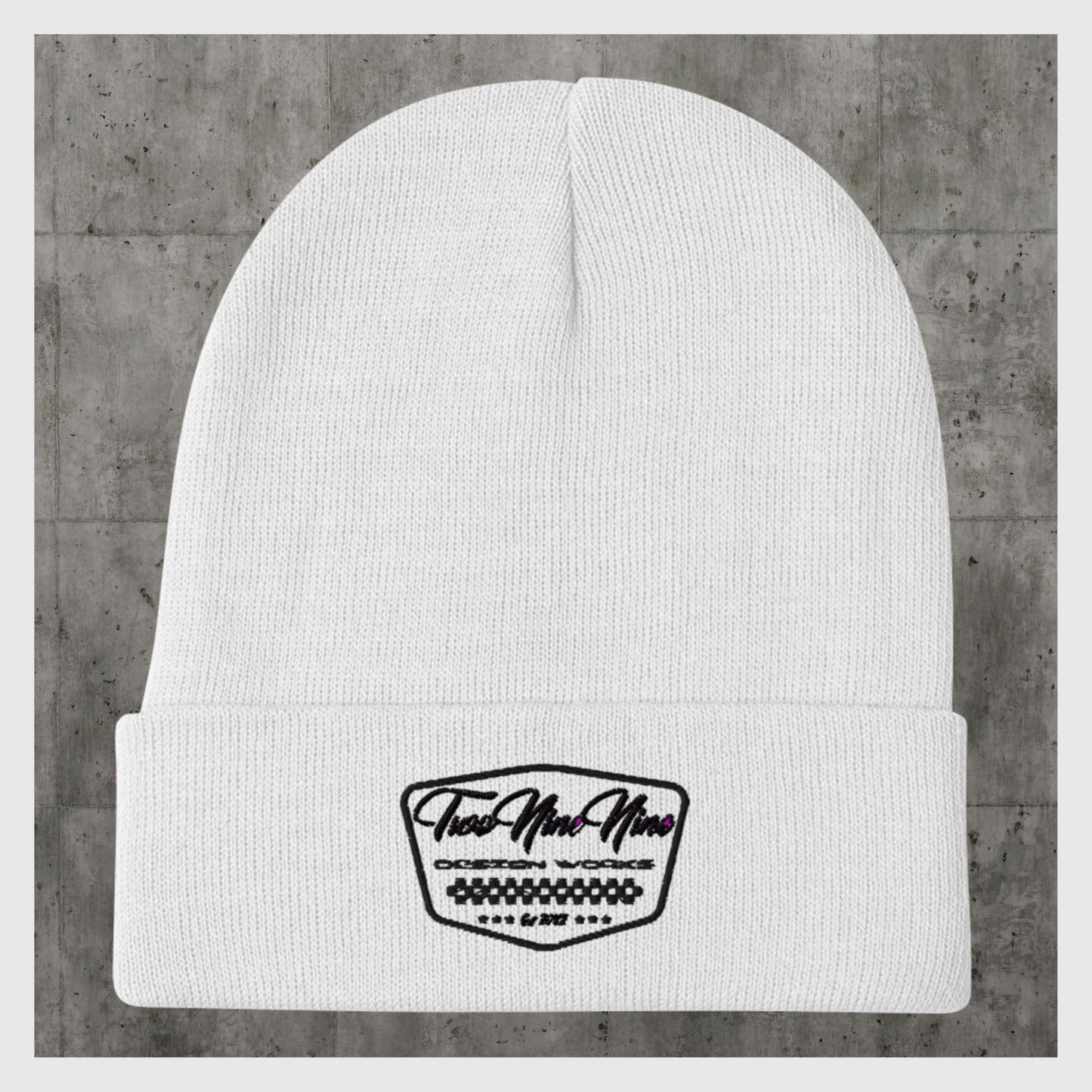 Embroidered Beanie